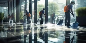 commercial building cleaning services